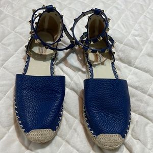 Valentino rockstud espadrilles, EUC, worn twice.